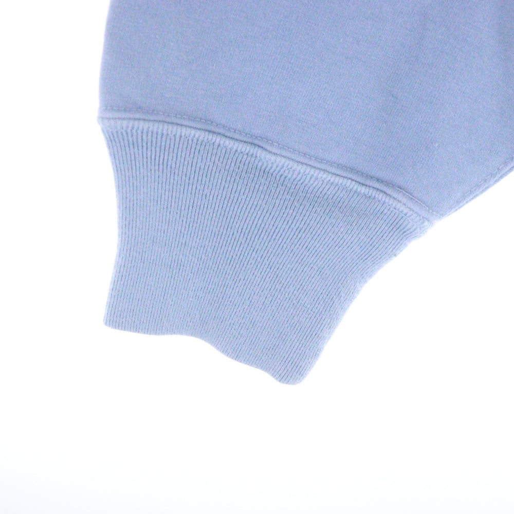 AURALEE(オーラリー) SUPER MILLED SWEAT P/O クルーネック 長袖スウェットトレーナー ブルー A20AP02SM
