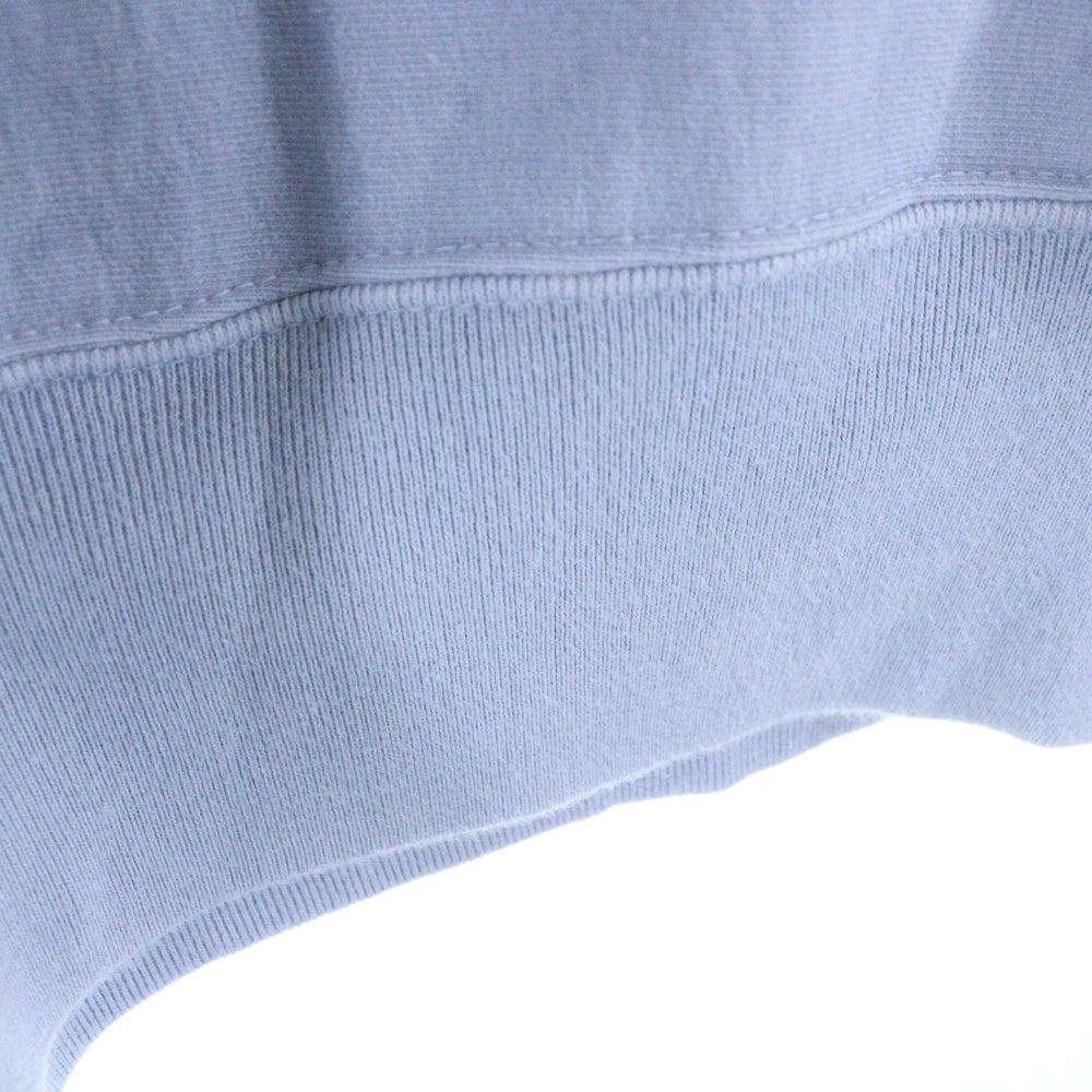 AURALEE(オーラリー) SUPER MILLED SWEAT P/O クルーネック 長袖スウェットトレーナー ブルー A20AP02SM