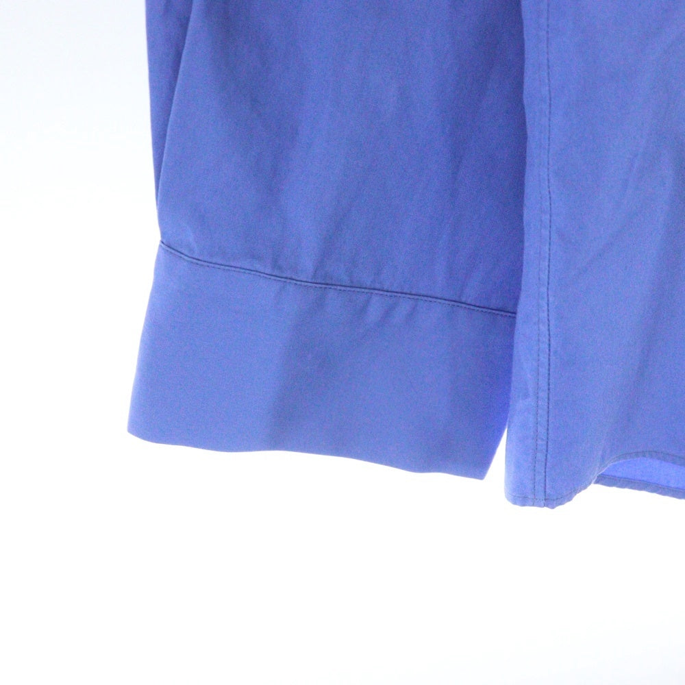 ATON(エイトン) SUVIN STANDARD SHIRT スヴィン スタンダード 長袖シャツ ブルー BLAGNW0001