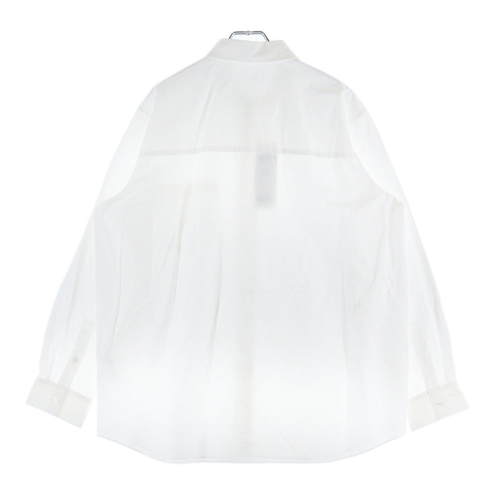 ATON(エイトン) SUVIN STANDARD SHIRT スヴィン スタンダード 長袖シャツ ホワイト BLAGNW0001