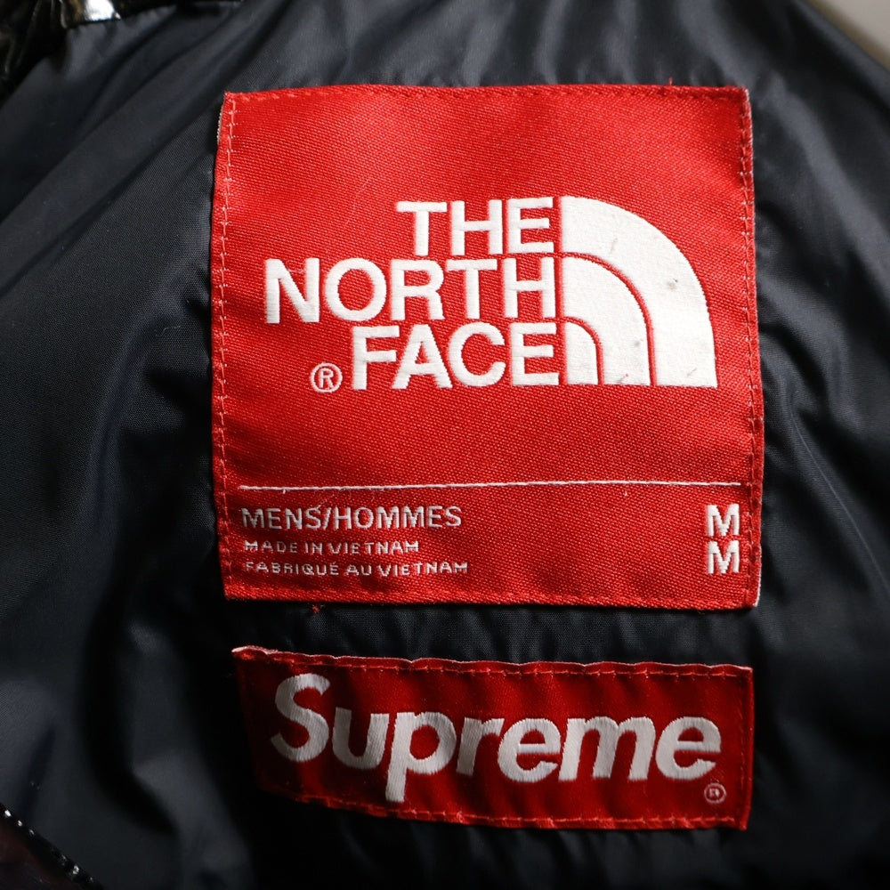SUPREME(シュプリーム) 22AW ×THE NORTH FACE 700-Fill ST HEAD OF SKY DOWN PARKA 700フィル ジップアップ ダウンジャケット パーカー ブラック ND522061