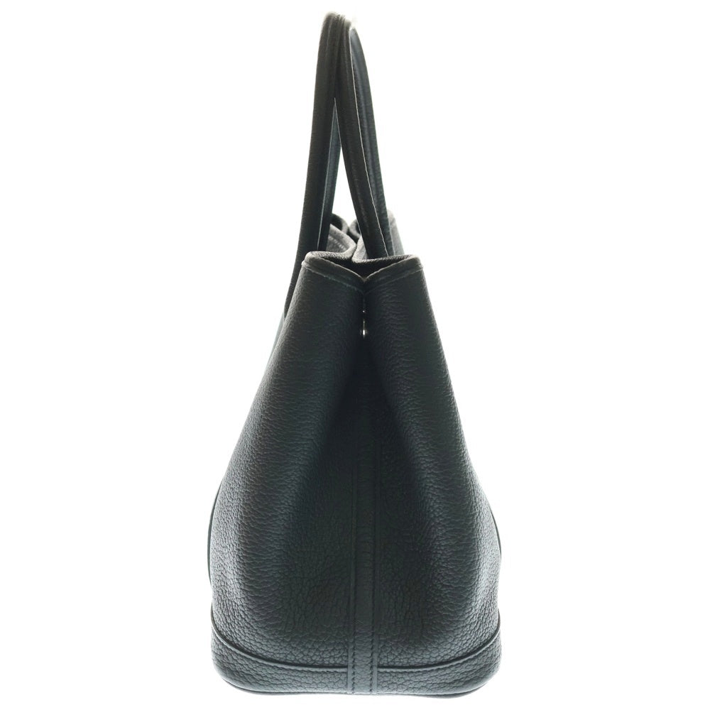 HERMES(エルメス) B刻印 ガーデンパーティ TPM 30 ネゴンダ ハンドバッグ ブラック