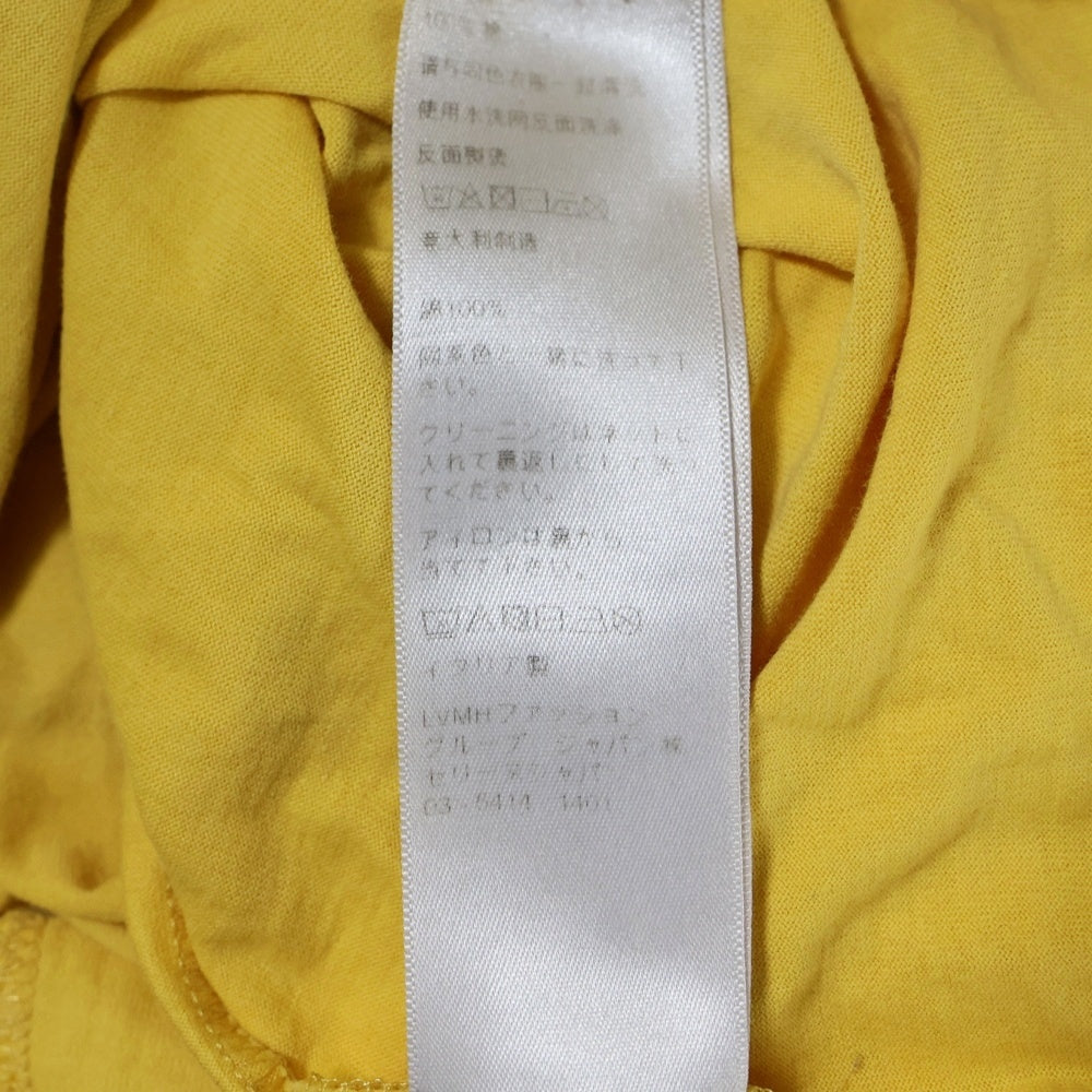 CELINE(セリーヌ) 22AW ルーズフィットロゴプリント半袖Tシャツ カットソー 2X681671Q イエロー XS