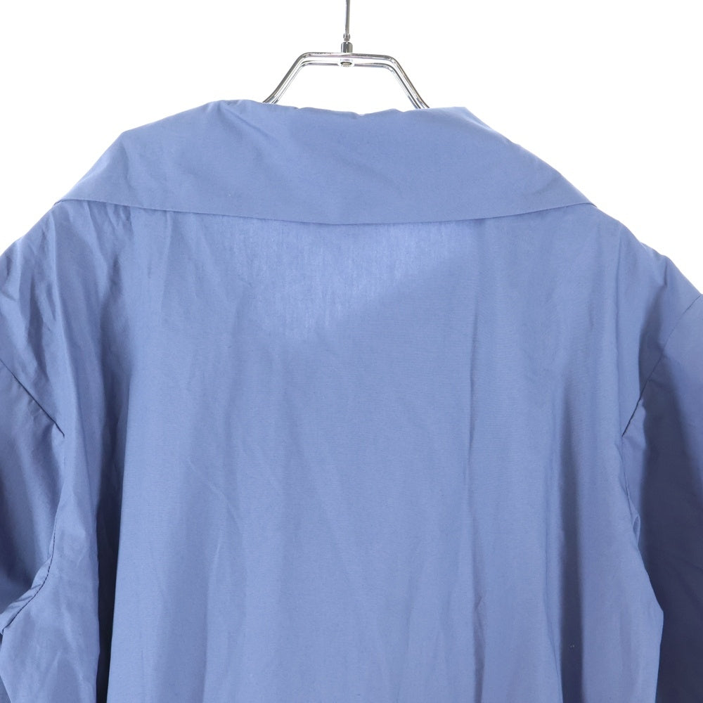 Vivienne Westwood(ヴィヴィアンウエストウッド) パフスリーブ リボン装飾 半袖ワンピース ブルー 17-12-531016