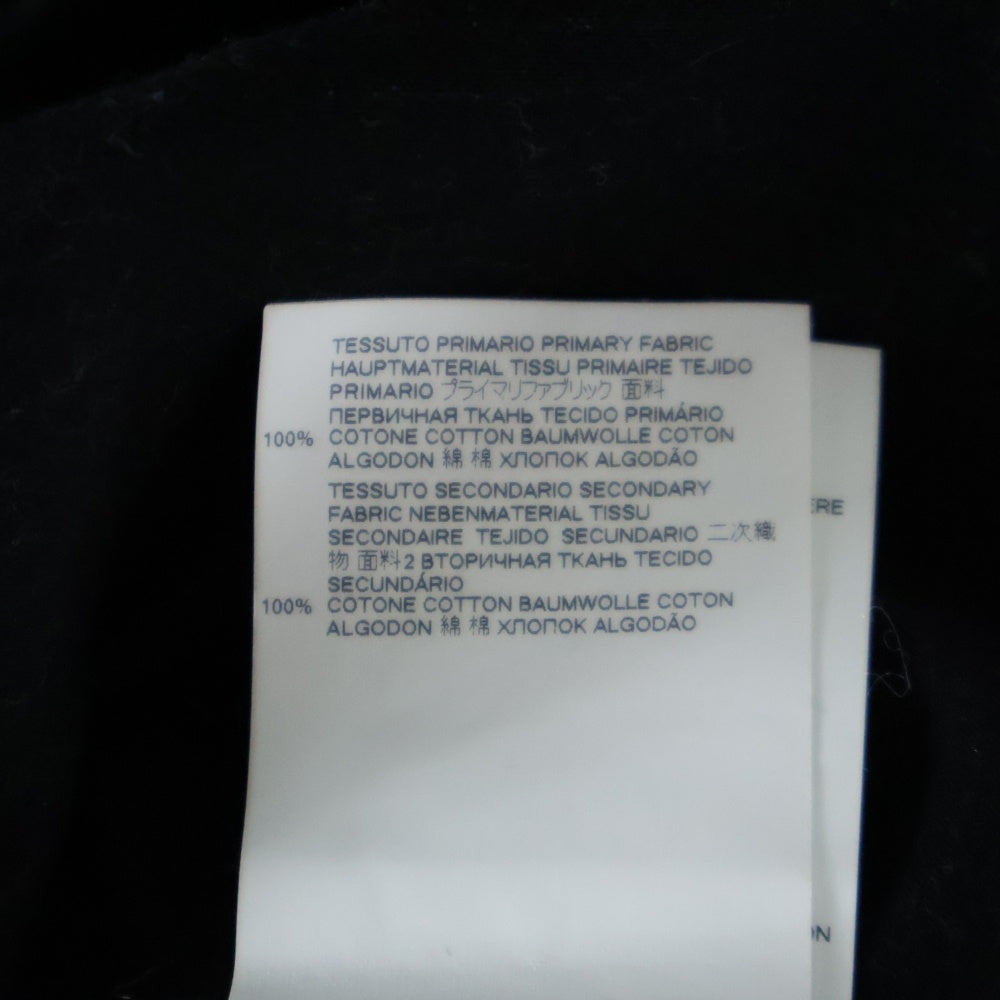 DSQUARED2(ディースクエアード) 21AW Leaf Graphic T-shirt リーフプリント 半袖Tシャツ カットソー ブラック S74GD0862