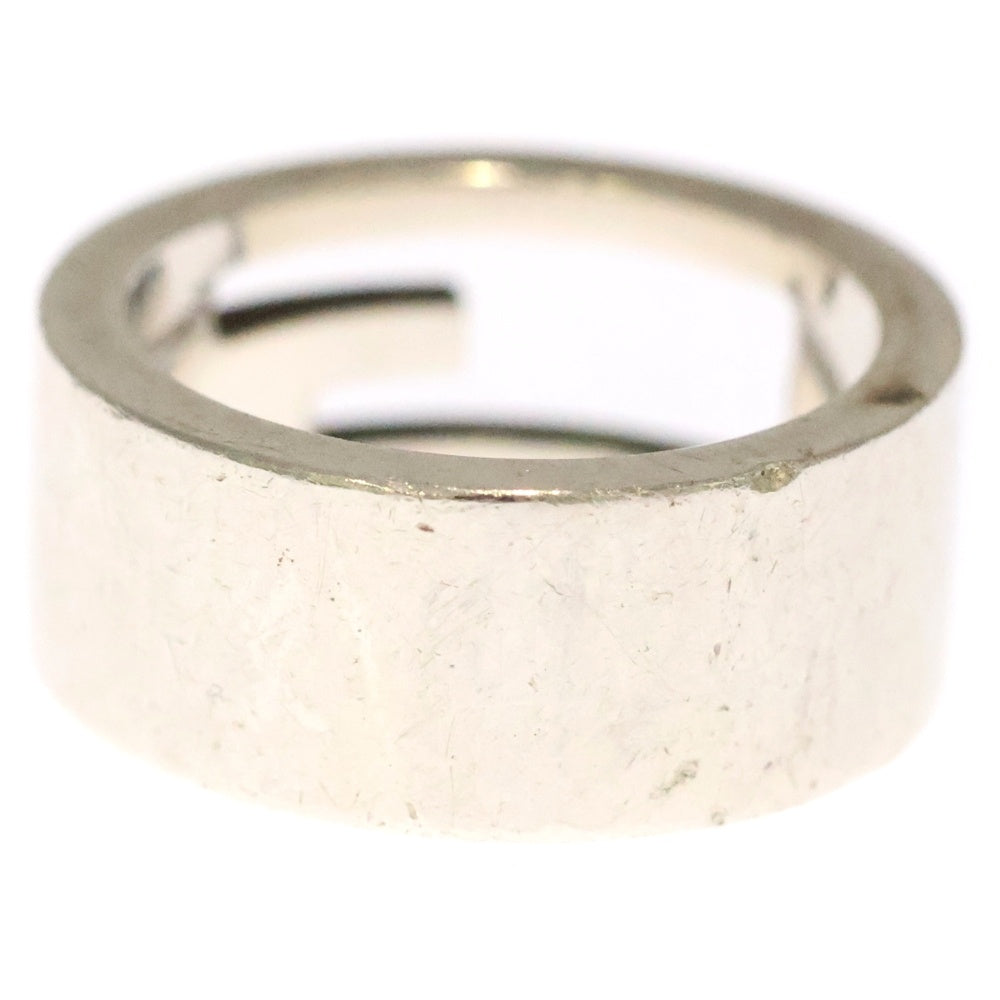 GUCCI(グッチ) ブランテッドGリング 指輪 シルバー