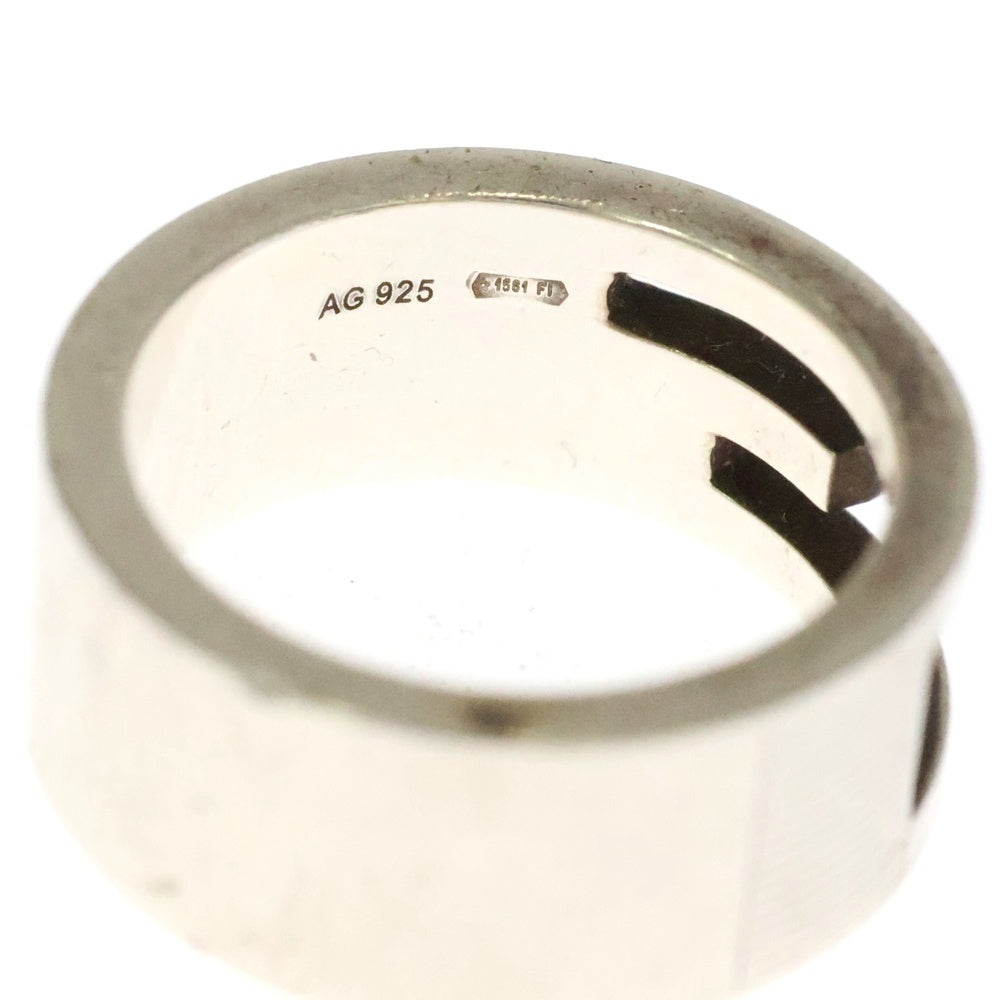 GUCCI(グッチ) ブランテッドGリング 指輪 シルバー