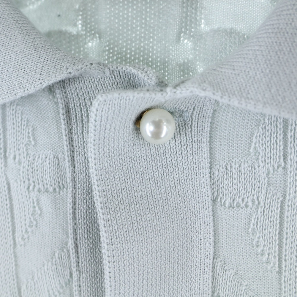 LOUIS VUITTON(ルイヴィトン) 25AW short sleeve ショート スリーブ ニットシャツ ホワイト
