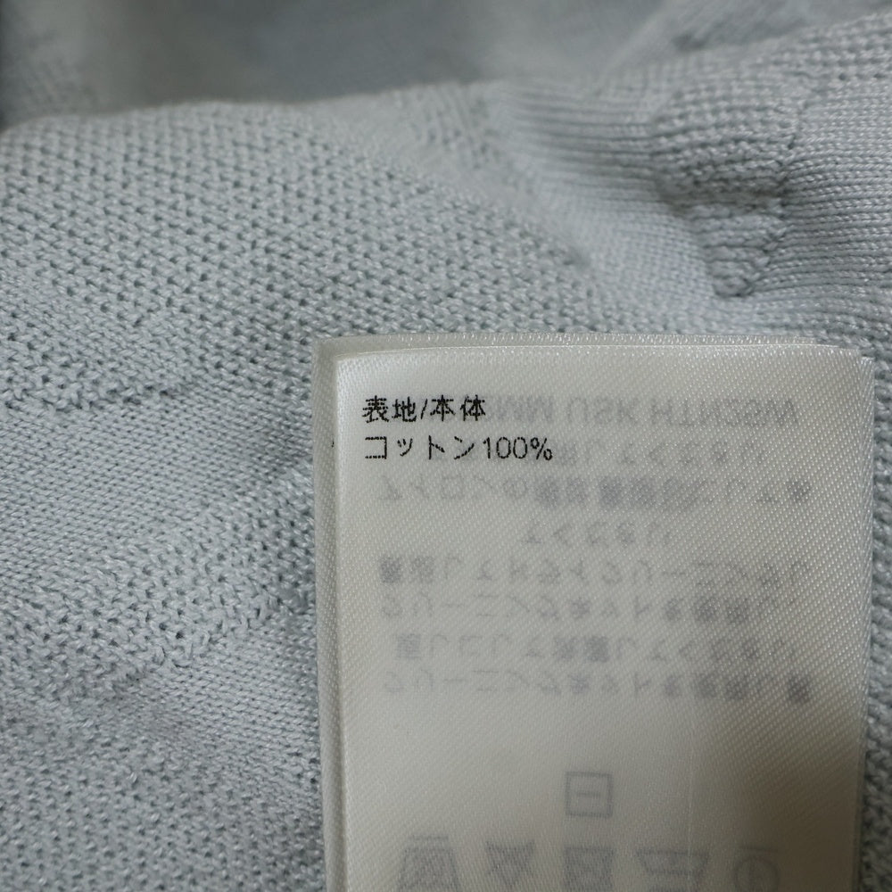 LOUIS VUITTON(ルイヴィトン) 25AW short sleeve ショート スリーブ ニットシャツ ホワイト