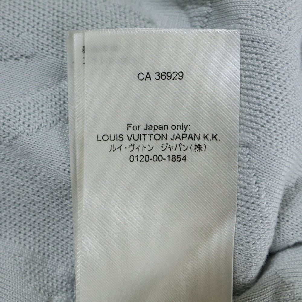 LOUIS VUITTON(ルイヴィトン) 25AW short sleeve ショート スリーブ ニットシャツ ホワイト