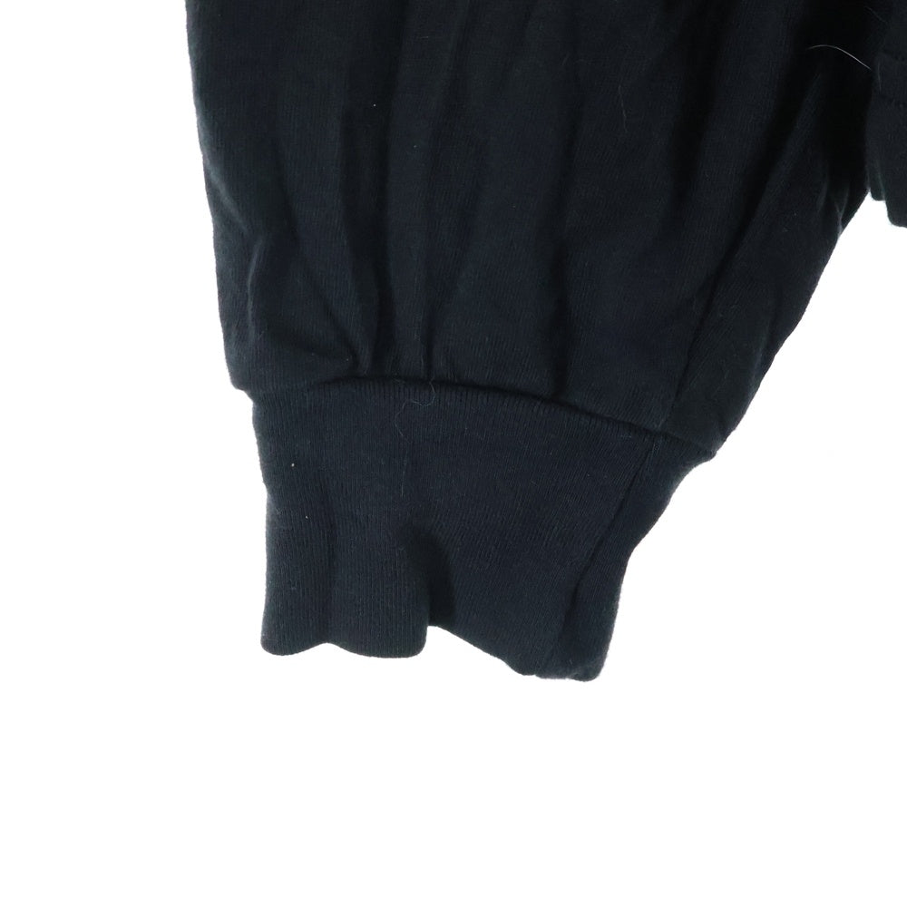 CHROME HEARTS(クロムハーツ) Horseshoe L/S Sweatshirt ホースシュープリント 袖フローラル ロングスリーブ Tシャツ アスペン限定 ブラック