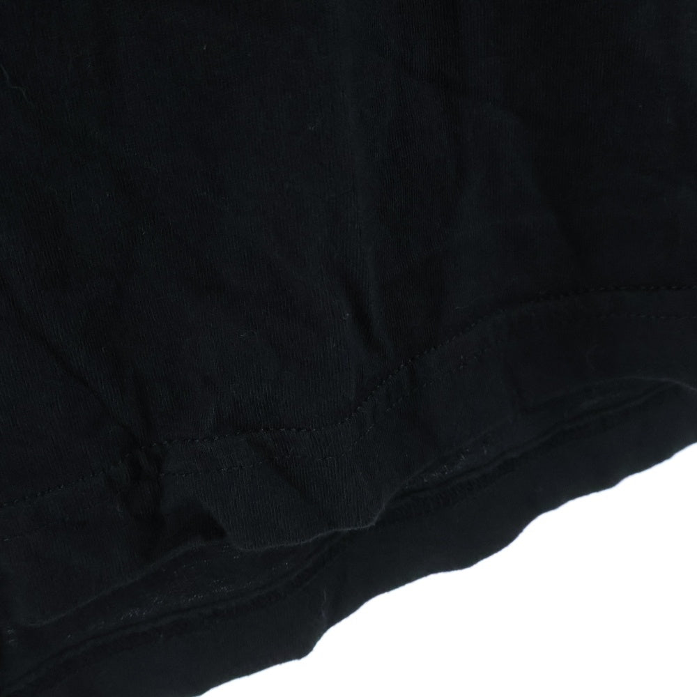 CHROME HEARTS(クロムハーツ) Horseshoe L/S Sweatshirt ホースシュープリント 袖フローラル ロングスリーブ Tシャツ アスペン限定 ブラック