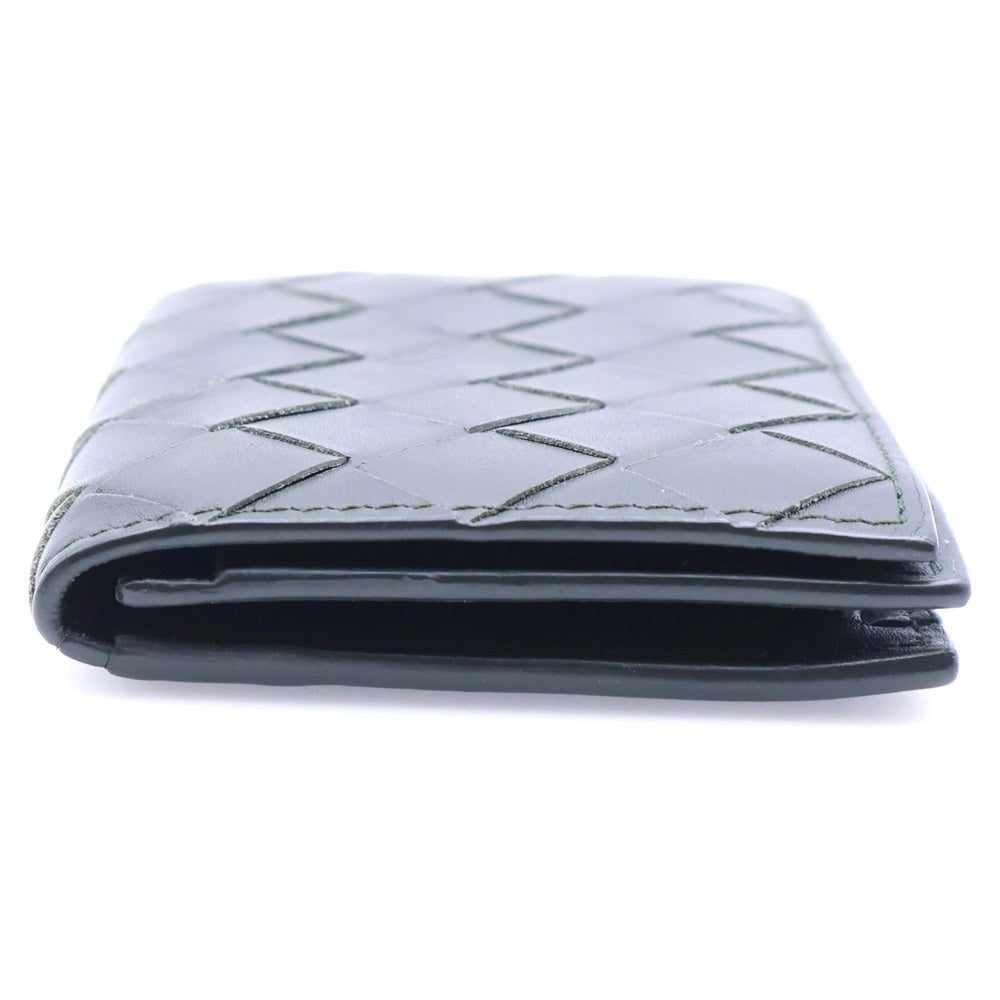 BOTTEGA VENETA(ボッテガヴェネタ) イントレチャート レザー カードケース ブラック