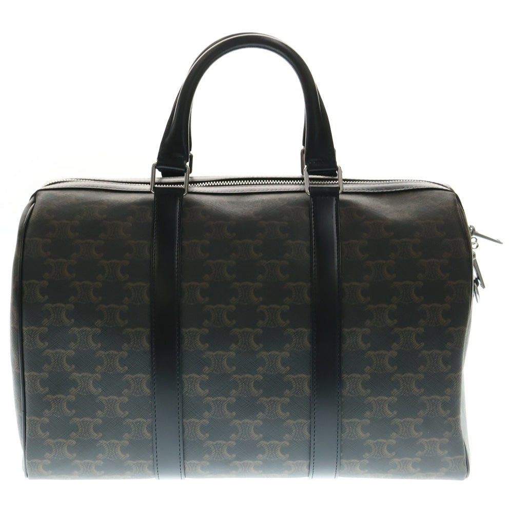 CELINE(セリーヌ) トリオンフ カーフスキン ラージボストンバッグ ショルダーバッグ ブラウン 118552CHI.