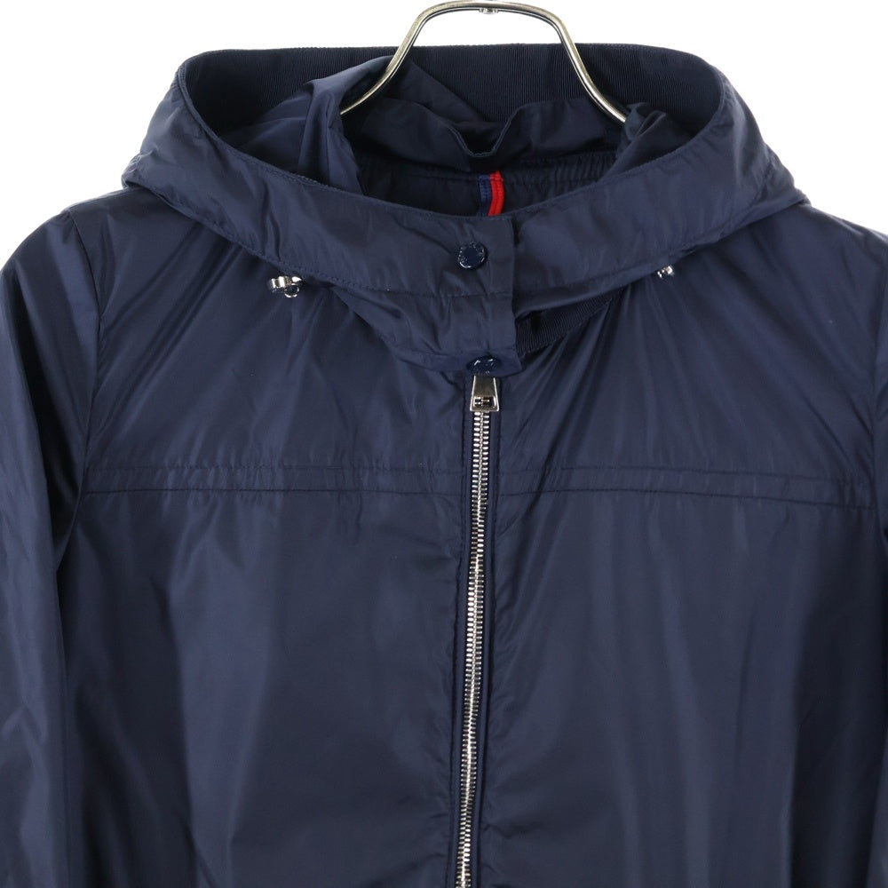 MONCLER(モンクレール) 17SS LOTUS GIUBBOTTO ロータス フリル付き ナイロン フーデッドジャケット ネイビー レディース C10934612685