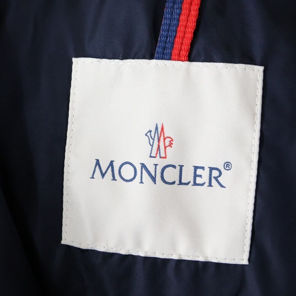 MONCLER(モンクレール) 17SS LOTUS GIUBBOTTO ロータス フリル付き ナイロン フーデッドジャケット ネイビー レディース C10934612685