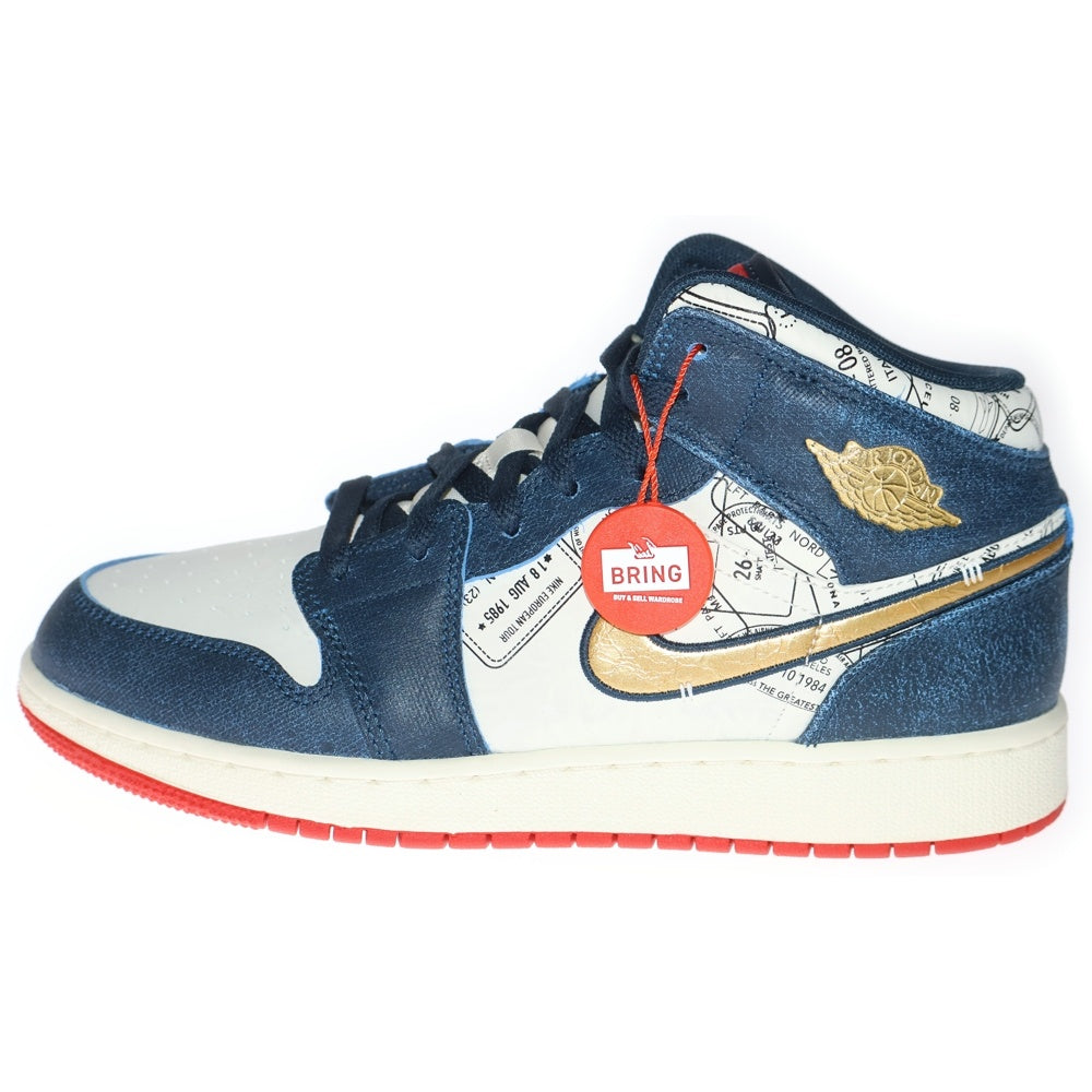 NIKE(ナイキ) GS Air Jordan 1 Mid SE Take Flight エアジョーダン1 ミッド SE テイクフライト マルチカラー FN1353-400