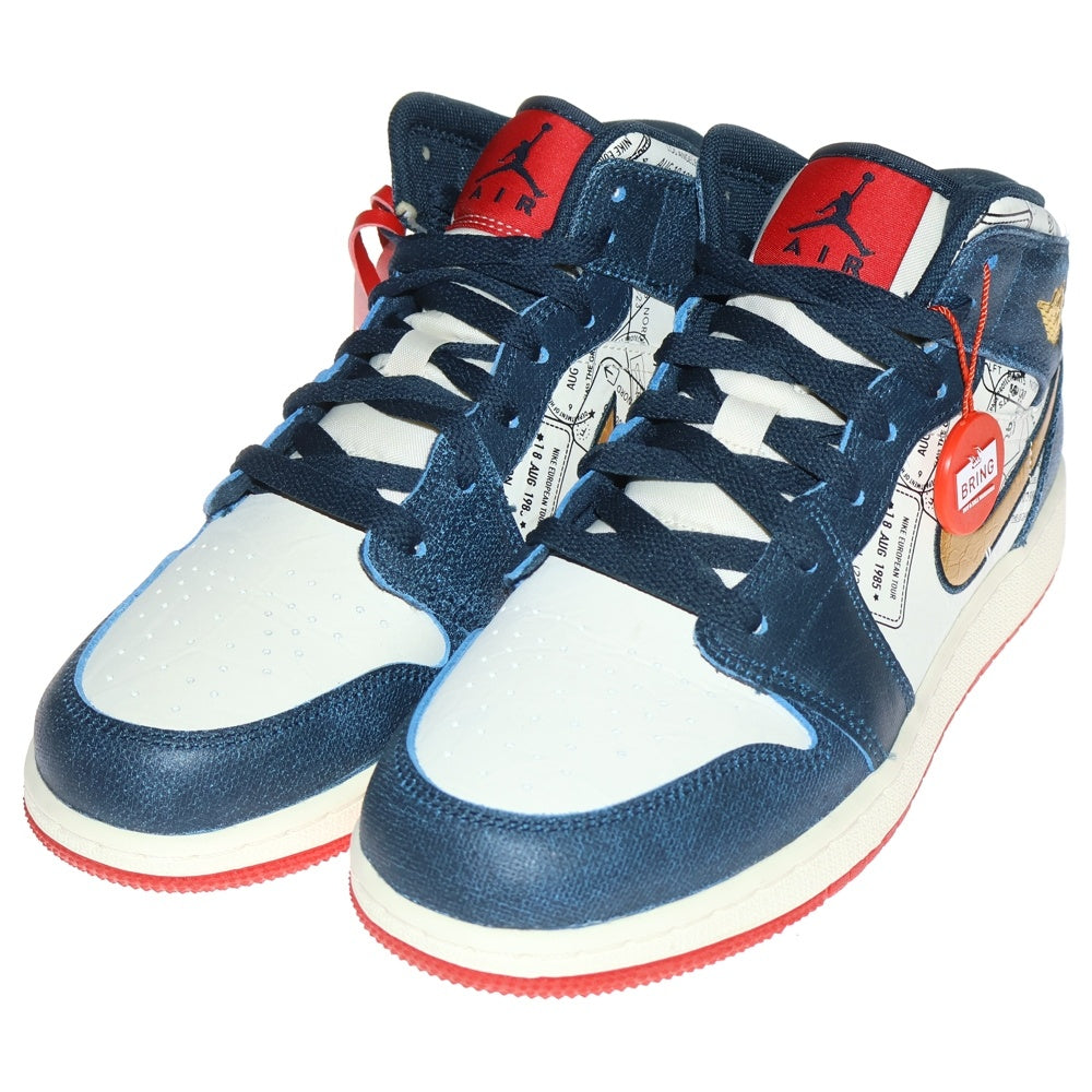 NIKE(ナイキ) GS Air Jordan 1 Mid SE Take Flight エアジョーダン1 ミッド SE テイクフライト マルチカラー FN1353-400