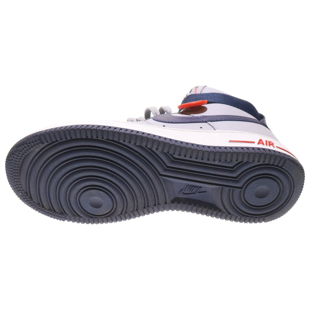 NIKE(ナイキ) AIR FORCE 1 HIGH ウルフグレー/ユニバーシティレッド/ホワイト/カレッジネイビー DZ7338-001