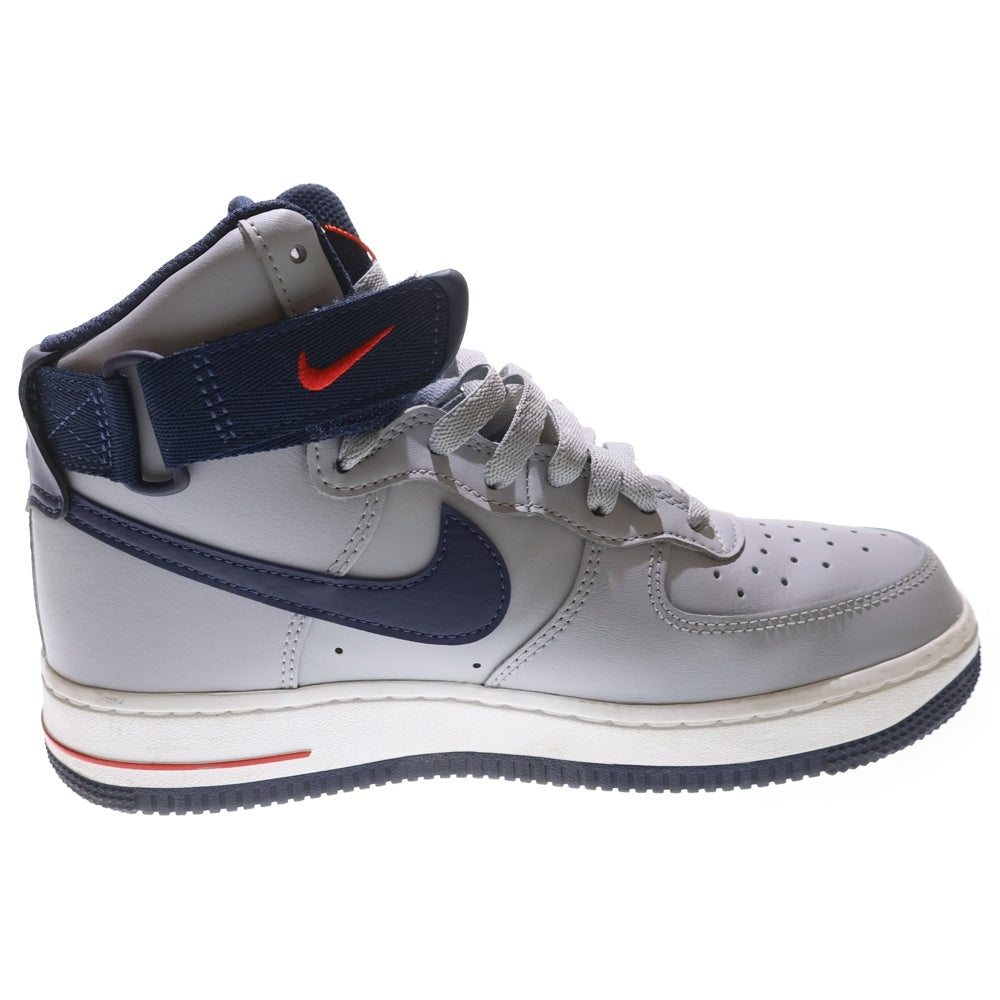 NIKE(ナイキ) AIR FORCE 1 HIGH ウルフグレー/ユニバーシティレッド/ホワイト/カレッジネイビー DZ7338-001