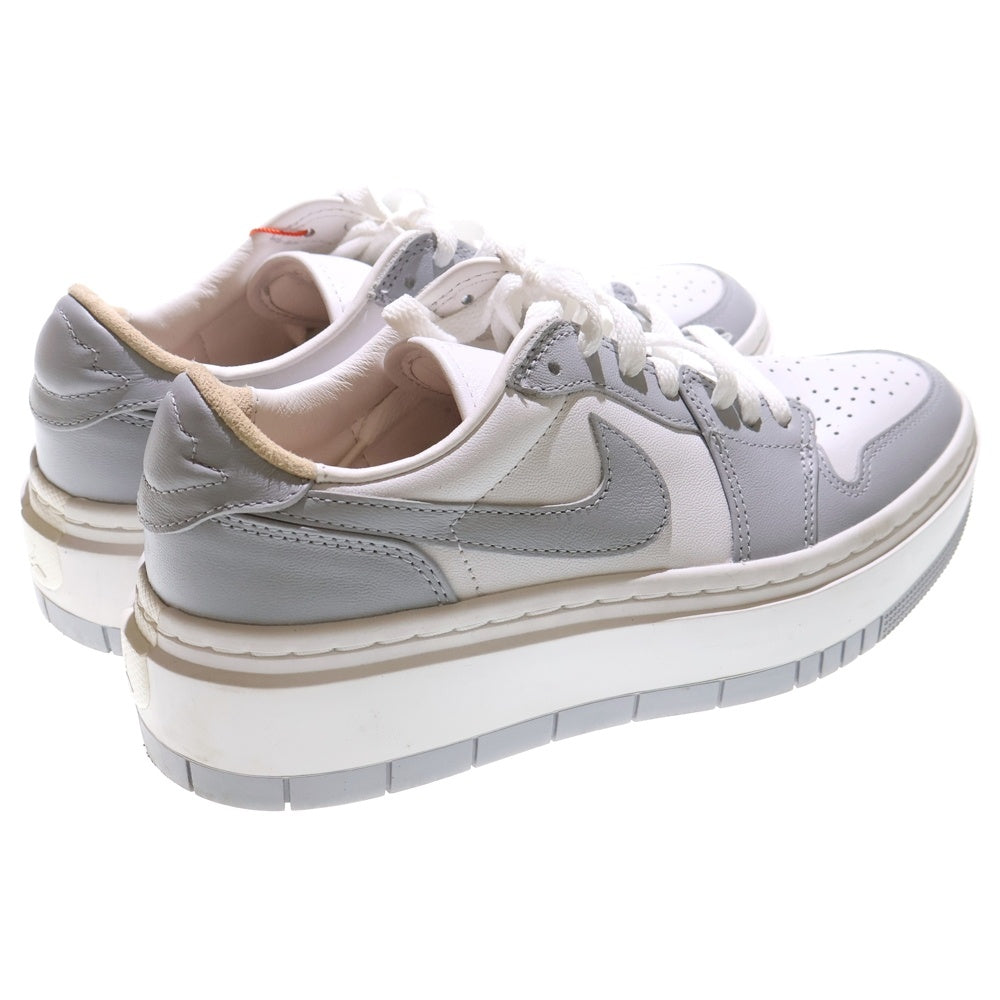 NIKE(ナイキ) WMNS 1 Elevate Low Wolf Grey ウィメンズ エアジョーダン1 エレベート ローカットシューズ スニーカー ホワイト/グレー US7/24cm DH7004-100