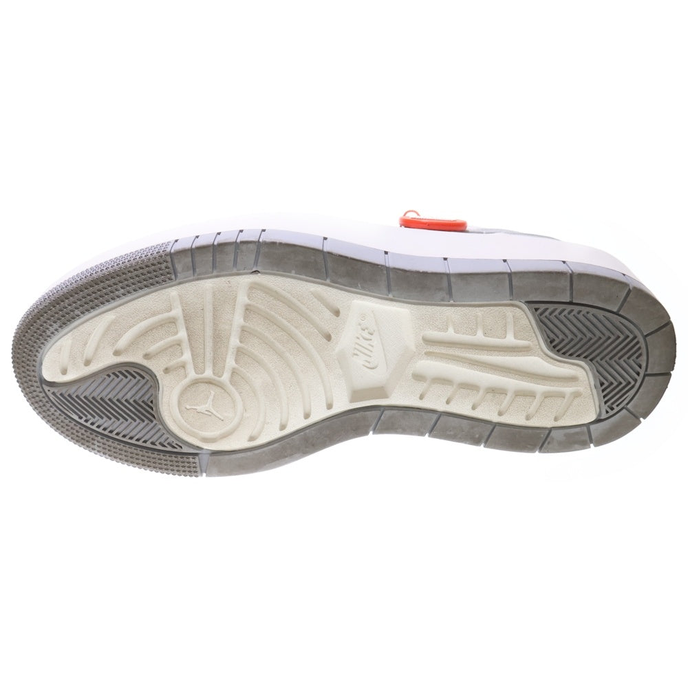 NIKE(ナイキ) WMNS 1 Elevate Low Wolf Grey ウィメンズ エアジョーダン1 エレベート ローカットシューズ スニーカー ホワイト/グレー US7/24cm DH7004-100