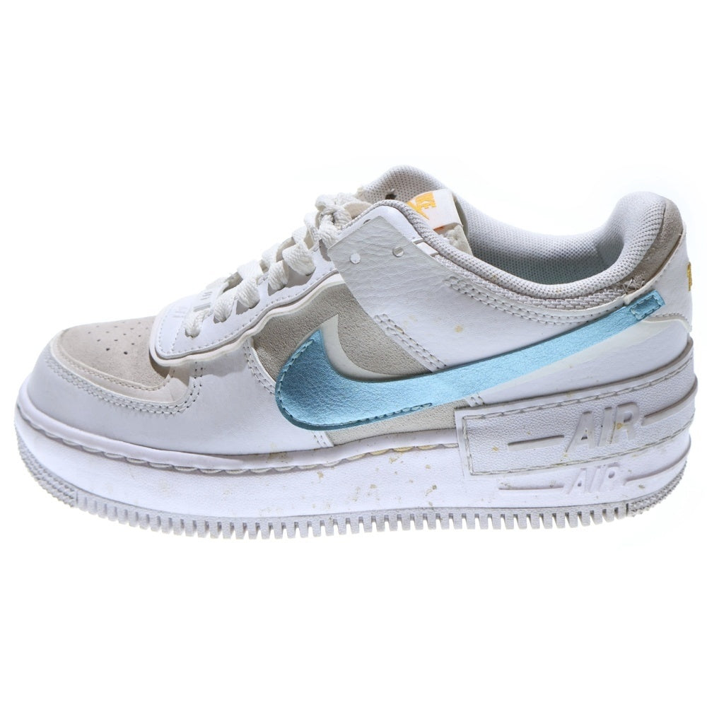 NIKE(ナイキ) Women's AIR FORCE 1 LOW SHADOW エアフォース1 ローカットスニーカー ホワイト/ブルー