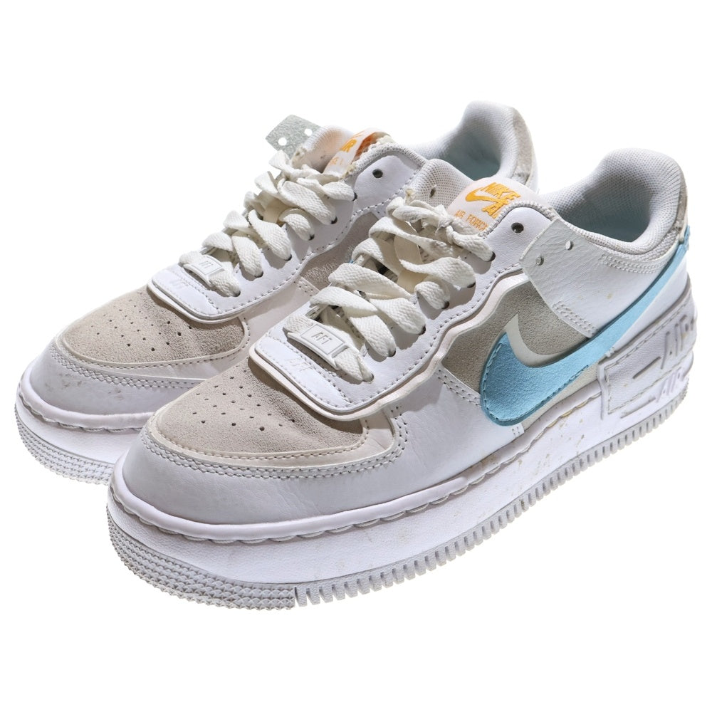 NIKE(ナイキ) Women's AIR FORCE 1 LOW SHADOW エアフォース1 ローカットスニーカー ホワイト/ブルー