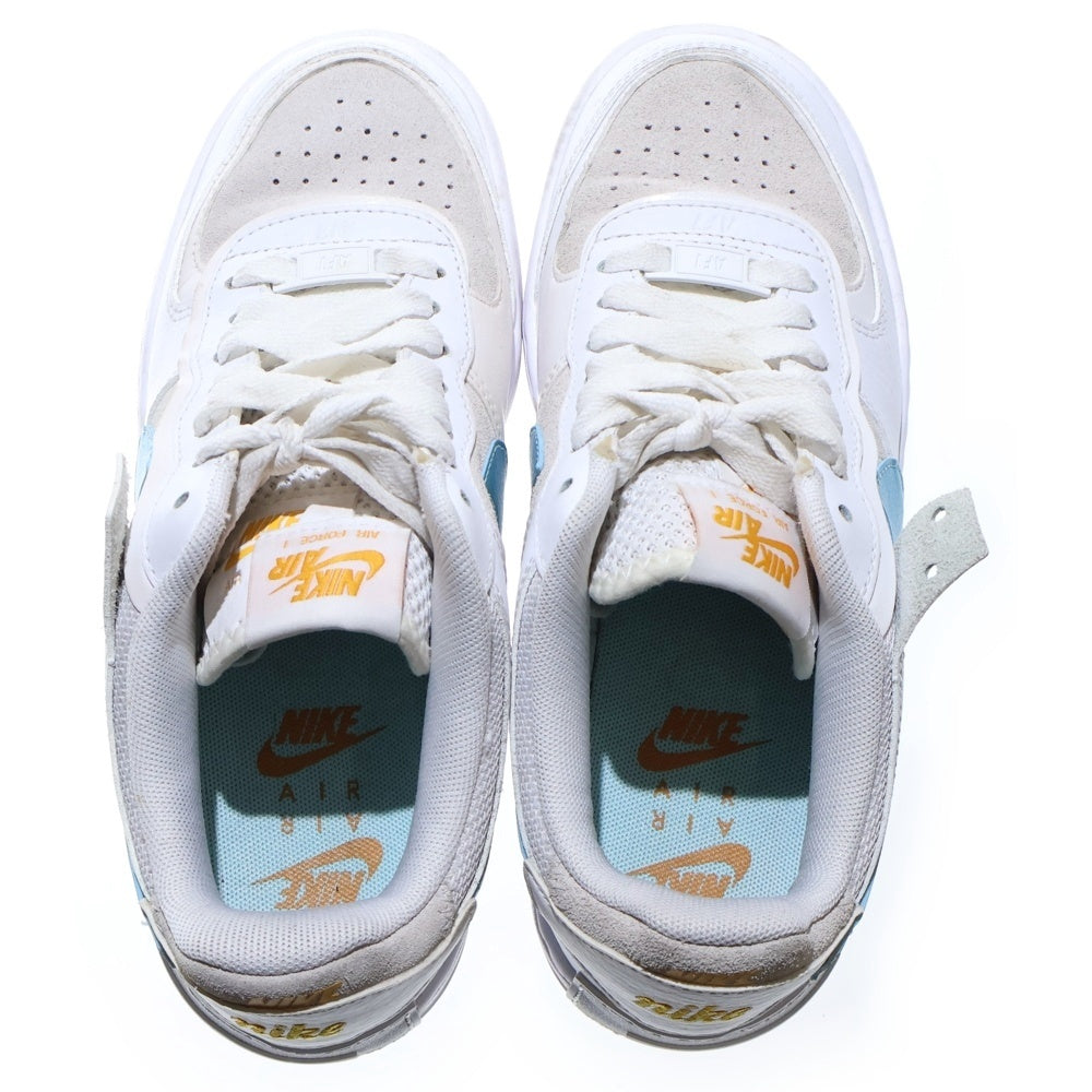 NIKE(ナイキ) Women's AIR FORCE 1 LOW SHADOW エアフォース1 ローカットスニーカー ホワイト/ブルー