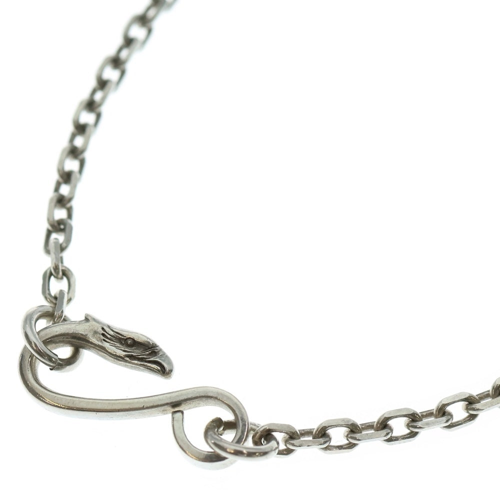 goro's(ゴローズ) イーグルフック細角チェーンネックレス シルバー