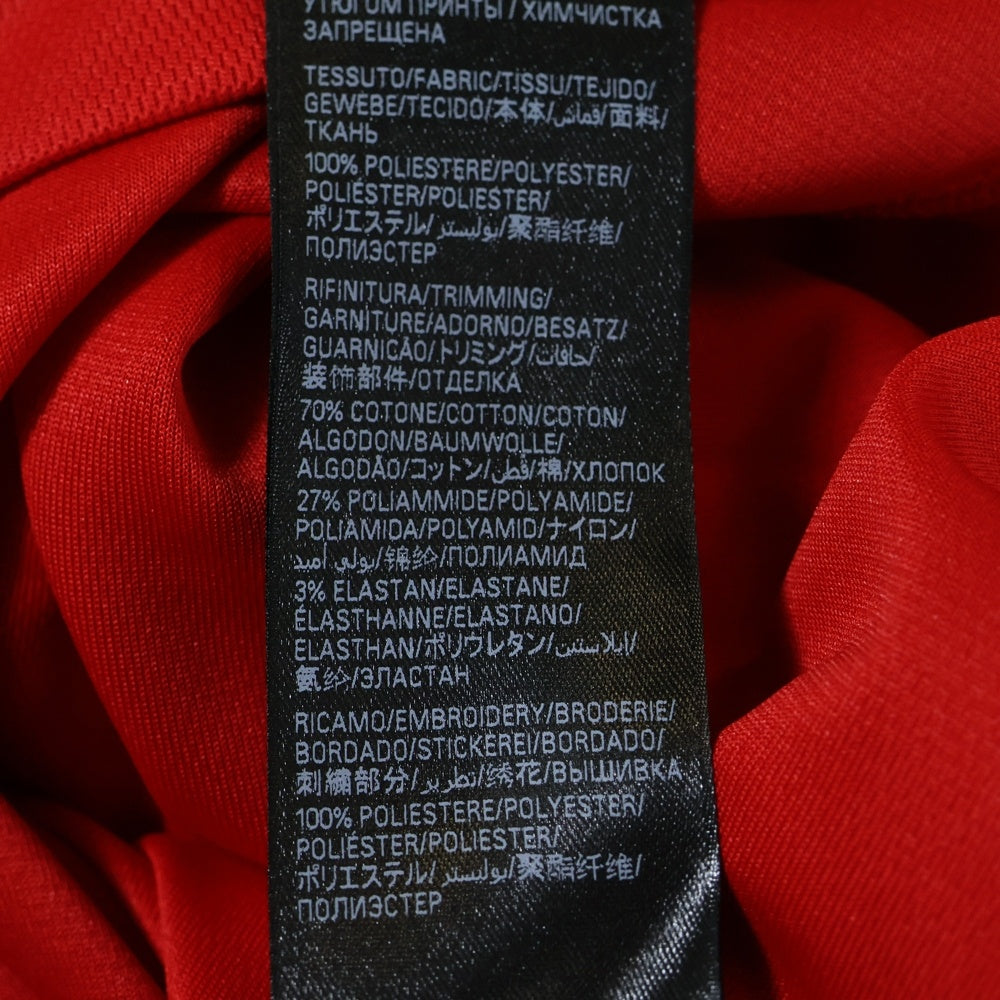 BALENCIAGA(バレンシアガ) 24SS PARIS SOCCER サッカーシリーズテクニカルジャージー 半袖Tシャツ レッド 777705 TPVR5