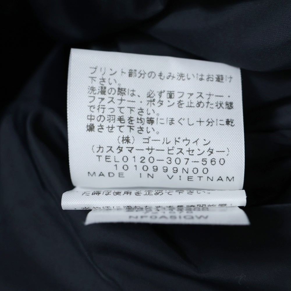 SUPREME(シュプリーム) 21SS ×THE NORTH FACE Studded Nuptse Jacket ザノースフェイス スタッズプリント ヌプシ ナイロン ダウンジャケット ブラック ND42100I