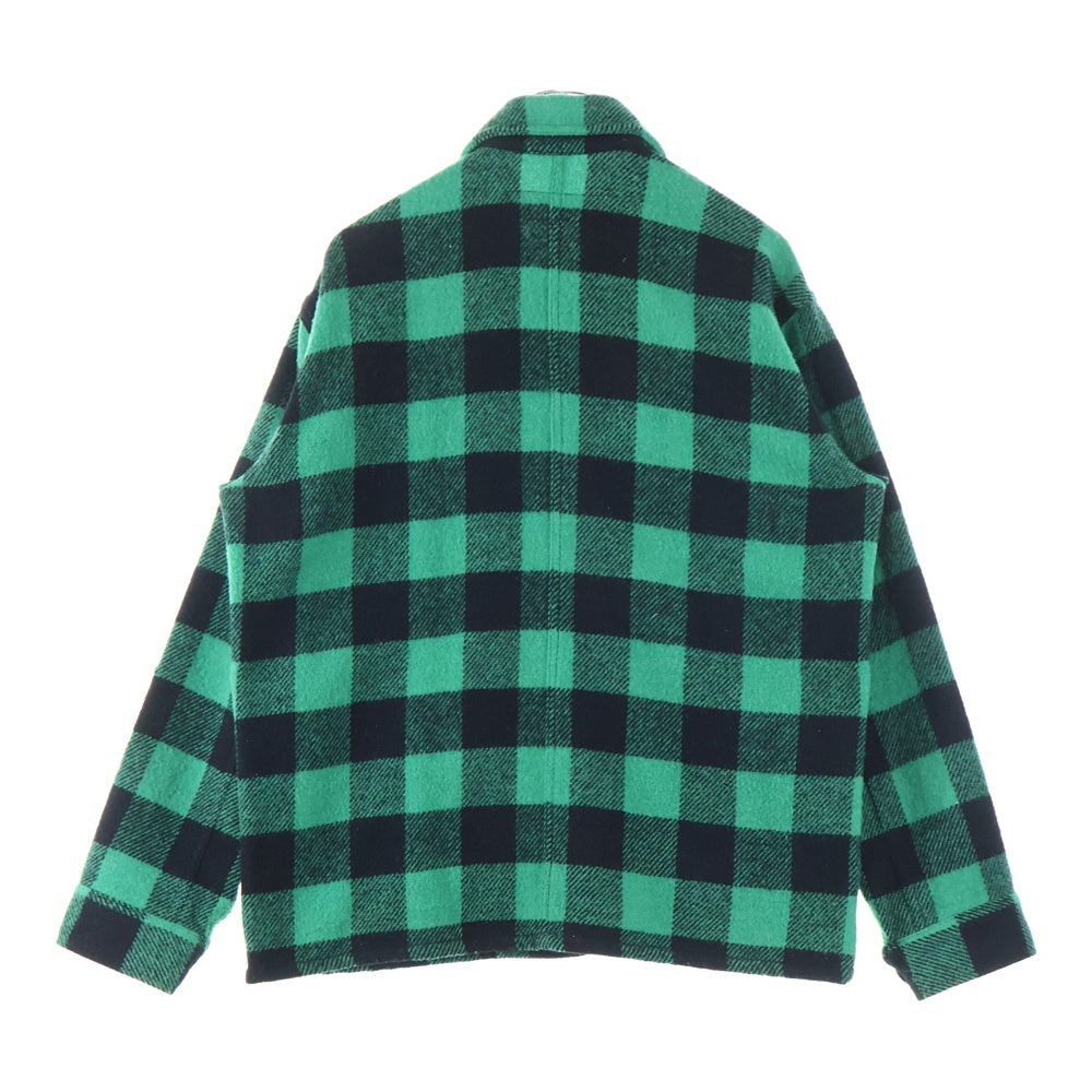 TENDERLOIN(テンダーロイン) 03AW T-BUFFALO JKT 1st T-20RG 初期 バッファロー チェック ウールジャケット グリーン/ブラック
