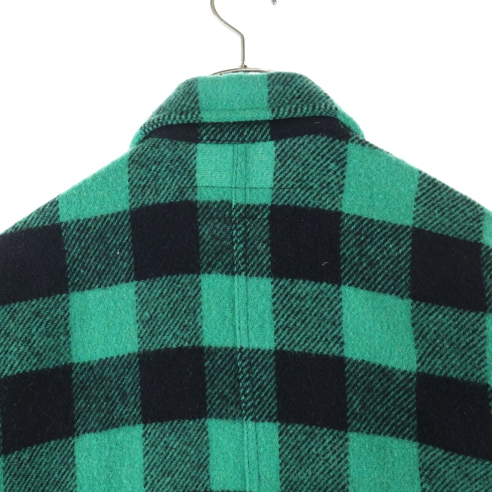TENDERLOIN(テンダーロイン) 03AW T-BUFFALO JKT 1st T-20RG 初期 バッファロー チェック ウールジャケット グリーン/ブラック