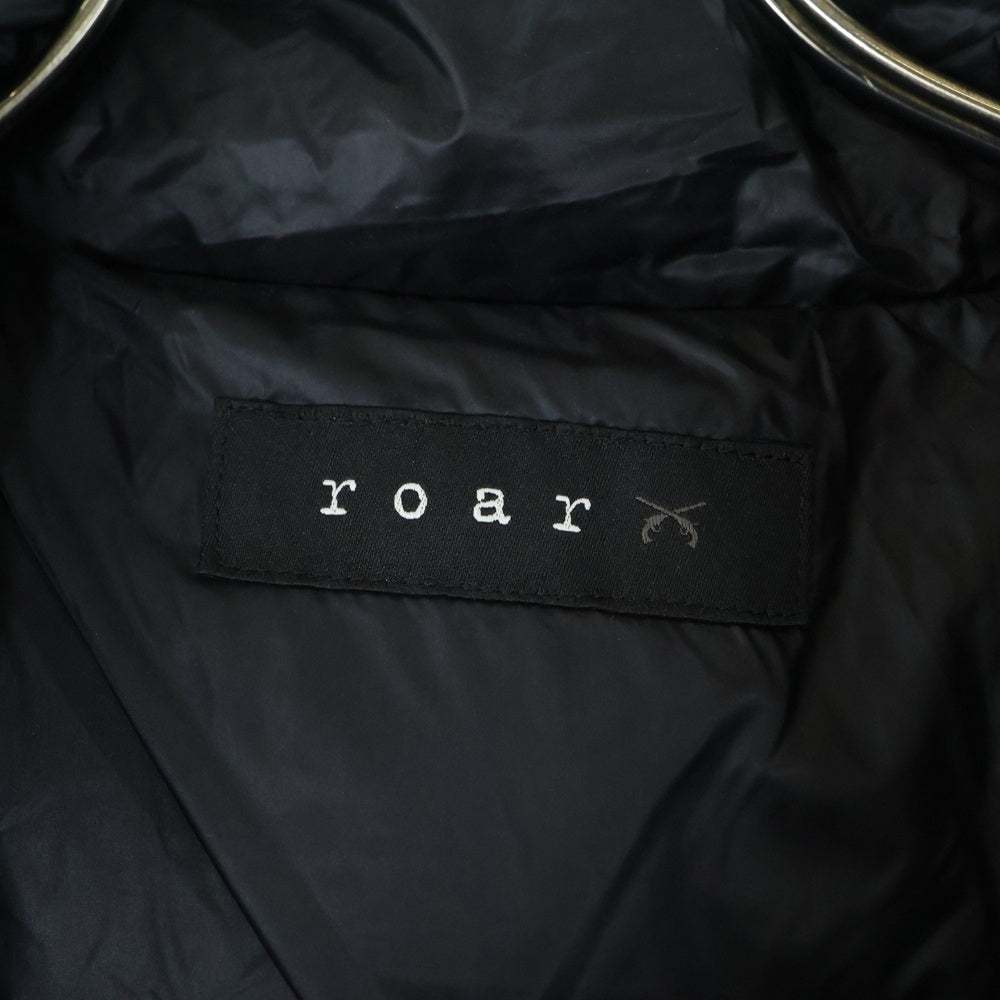 roar(ロアー) ラインストーン アーム切替 ダウンジャケット ブラック