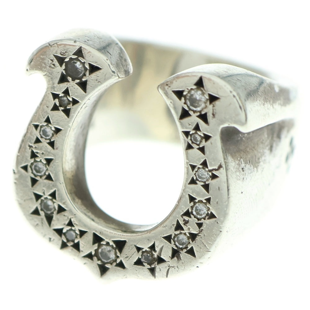 TENDERLOIN(テンダーロイン) T-H.S RING SILVER ホースシュー ダイヤリング シルバー