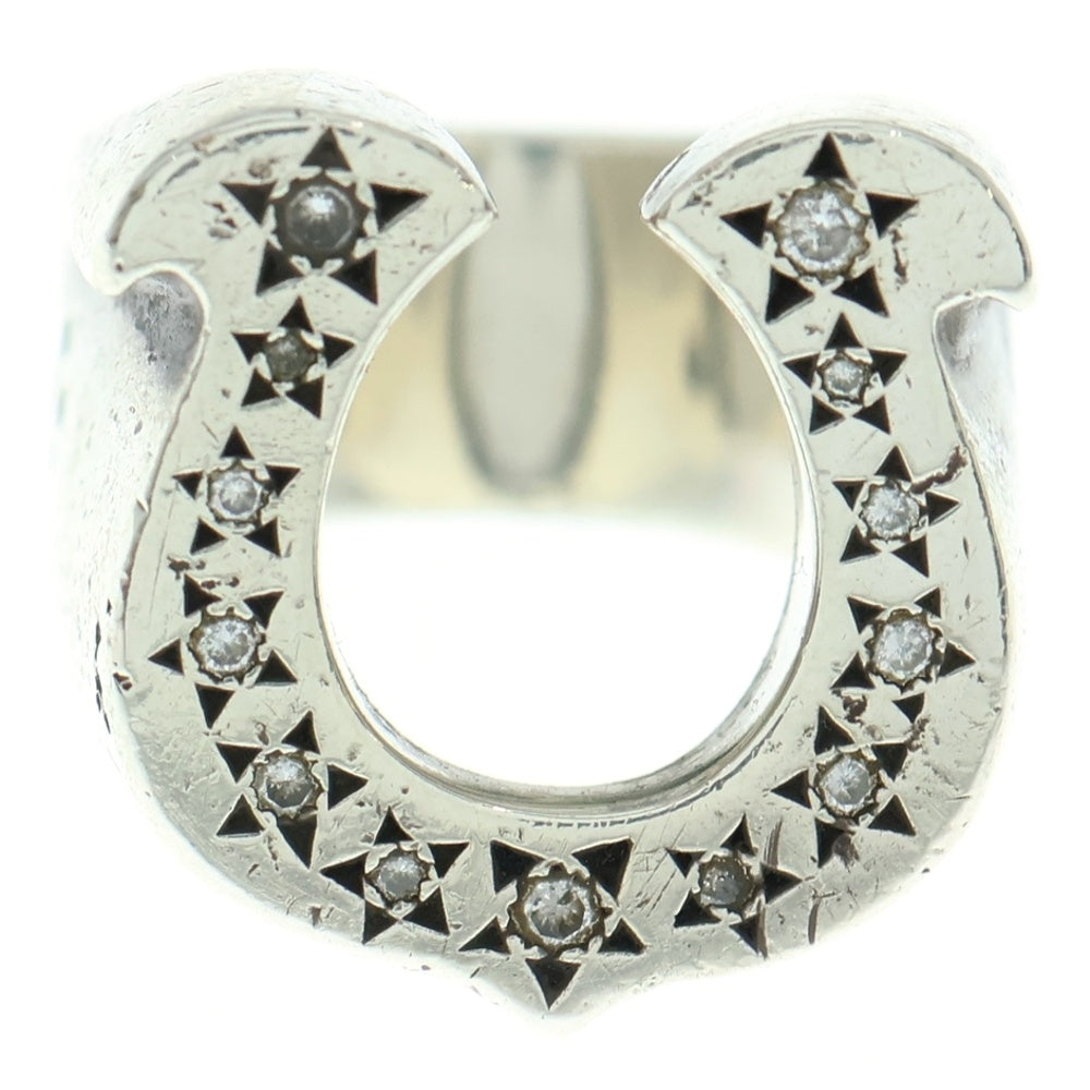 TENDERLOIN(テンダーロイン) T-H.S RING SILVER ホースシュー ダイヤリング シルバー