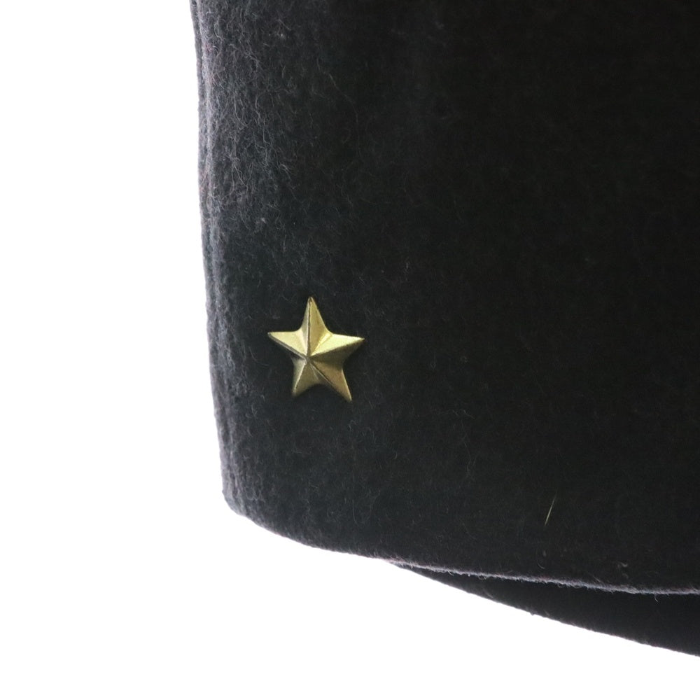 TENDERLOIN(テンダーロイン) 01AW P COAT スタースタッズ ウールPコート ブラック