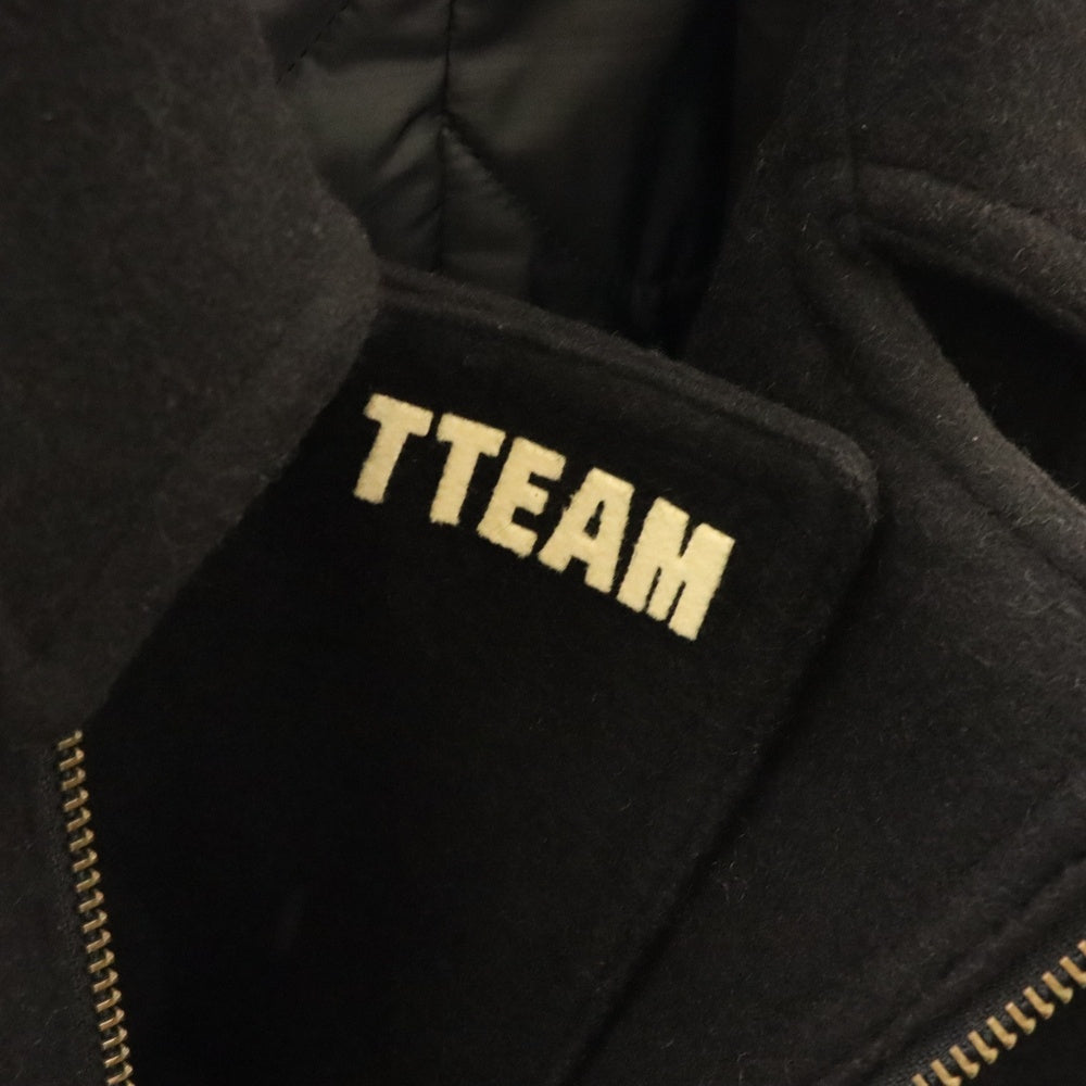 TENDERLOIN(テンダーロイン) 01AW P COAT スタースタッズ ウールPコート ブラック