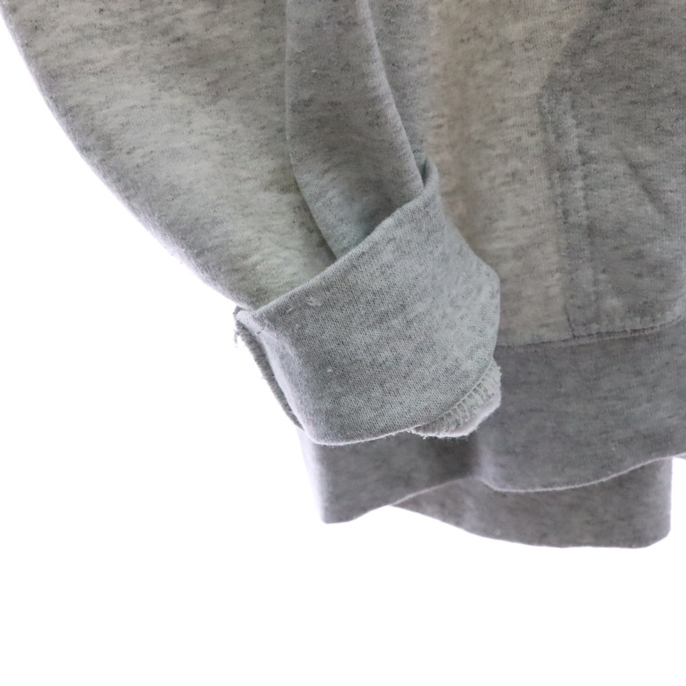 PORKCHOP(ポークチョップ) バックプリント プルオーバーパーカー フーディー グレー