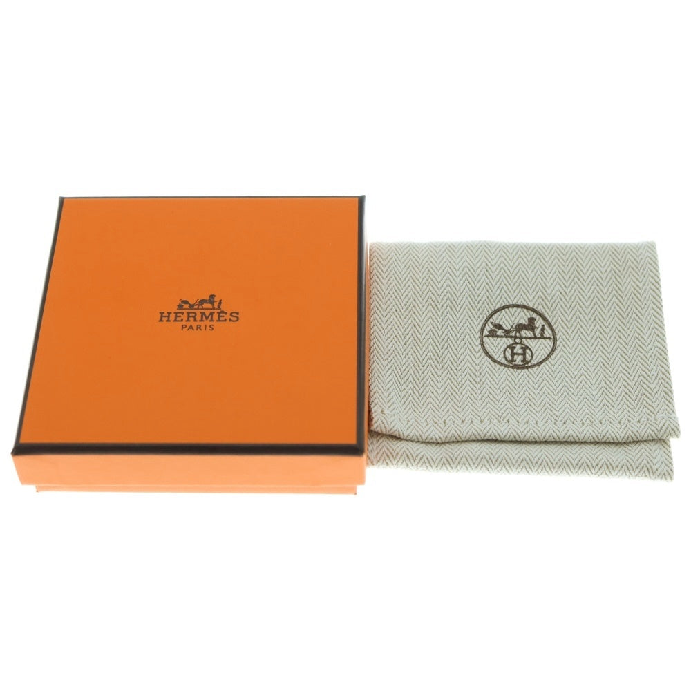 HERMES(エルメス) オランプ フープピアス ブラック/ゴールド