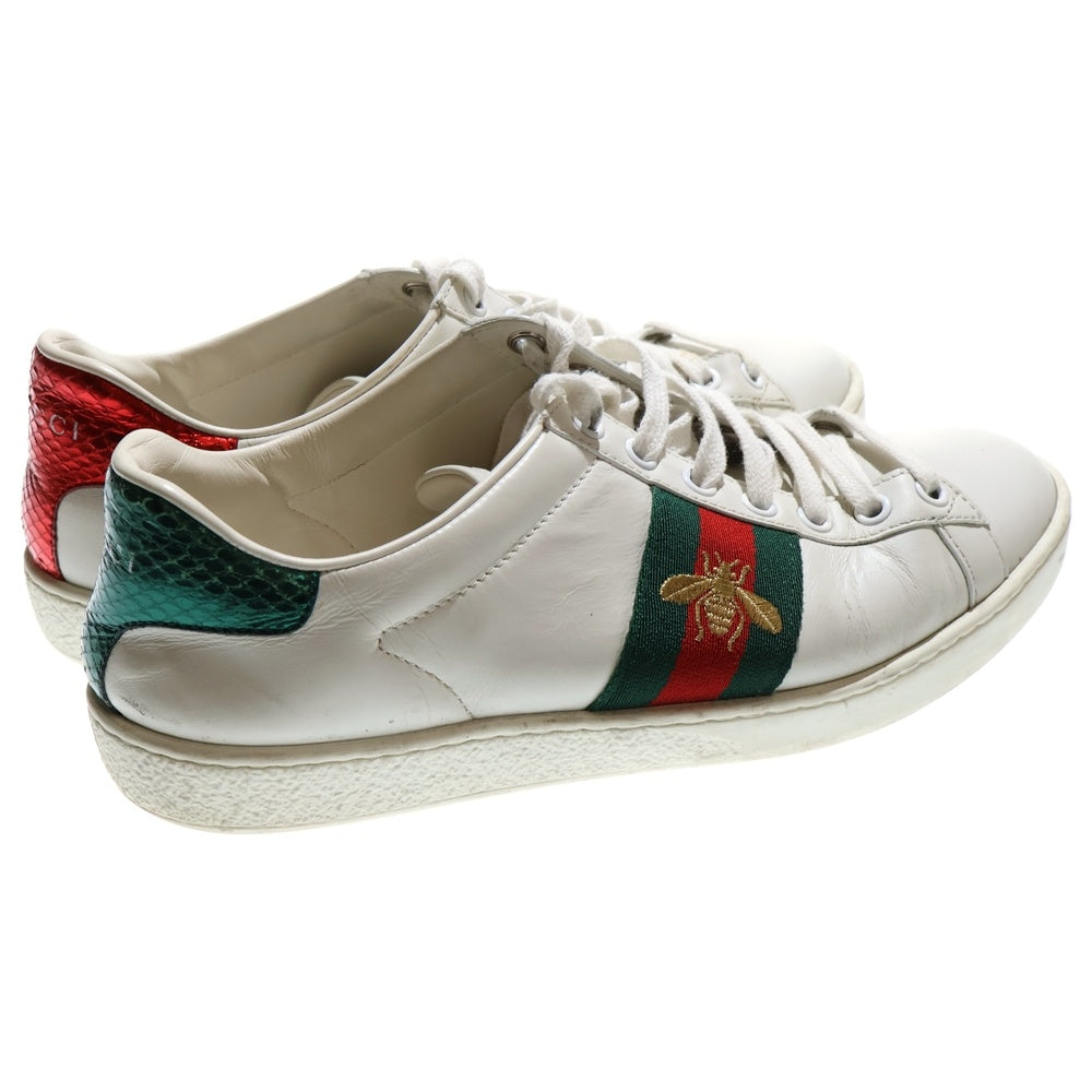 GUCCI(グッチ) エース エンブロイダリー ローカットスニーカー ホワイト 431942
