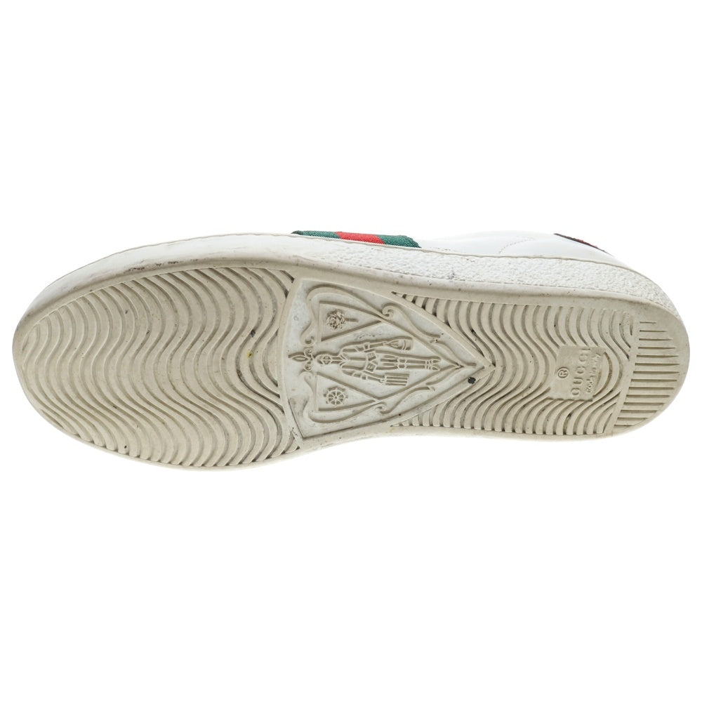 GUCCI(グッチ) エース エンブロイダリー ローカットスニーカー ホワイト 431942