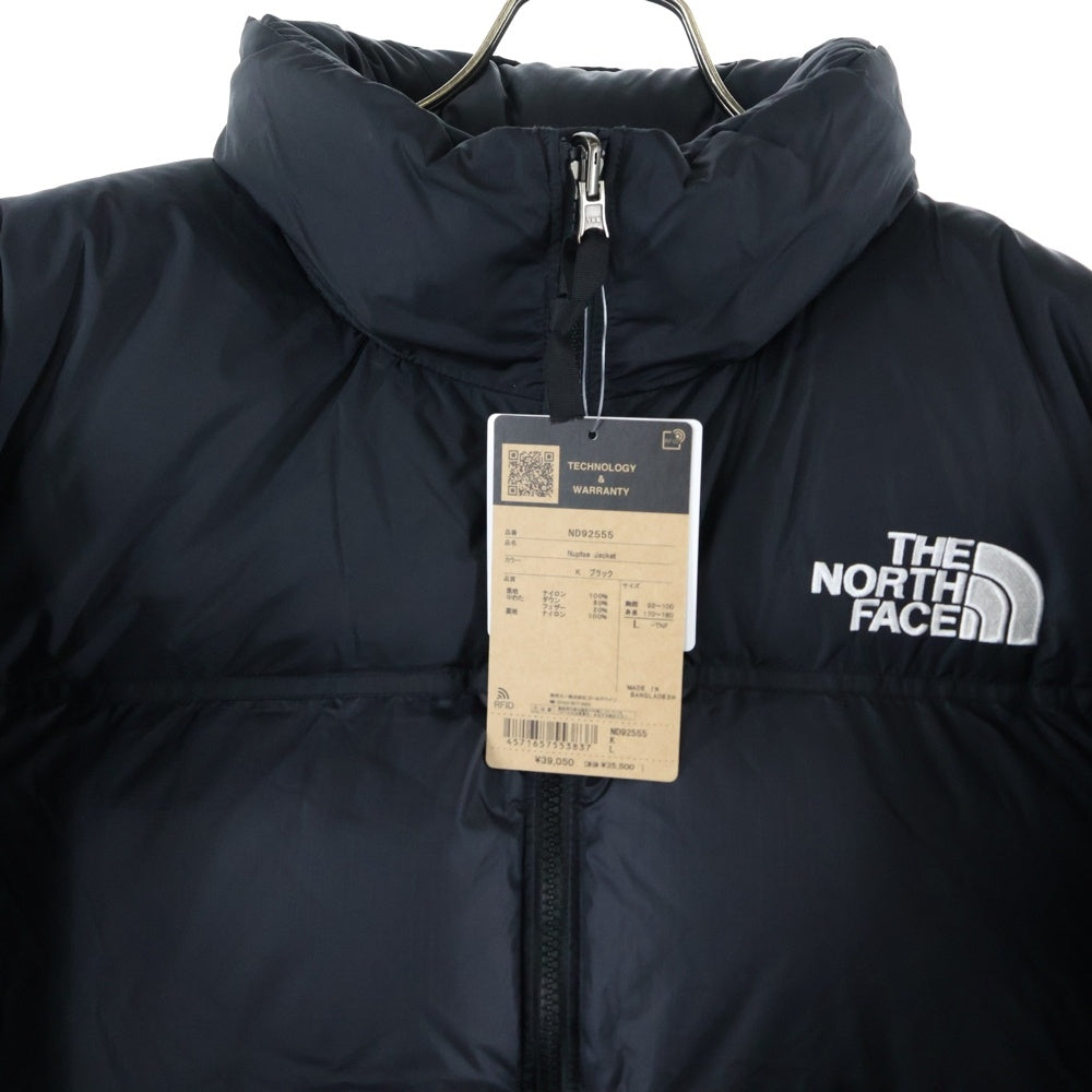 THE NORTH FACE(ザノースフェイス) NUPTSE JACKET ヌプシ ダウンジャケット アウター ブラック ND92555