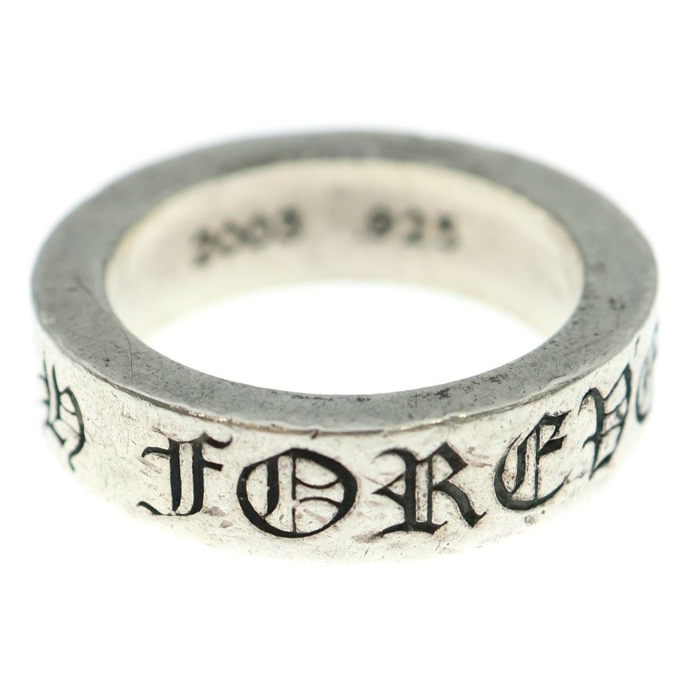 CHROME HEARTS(クロムハーツ) 6mm SPACER FOREVER 6mmスペーサーリング フォーエバーシルバー BCA337