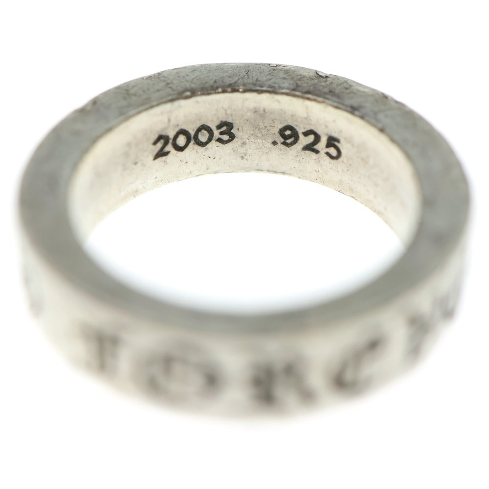 CHROME HEARTS(クロムハーツ) 6mm SPACER FOREVER 6mmスペーサーリング フォーエバーシルバー BCA337