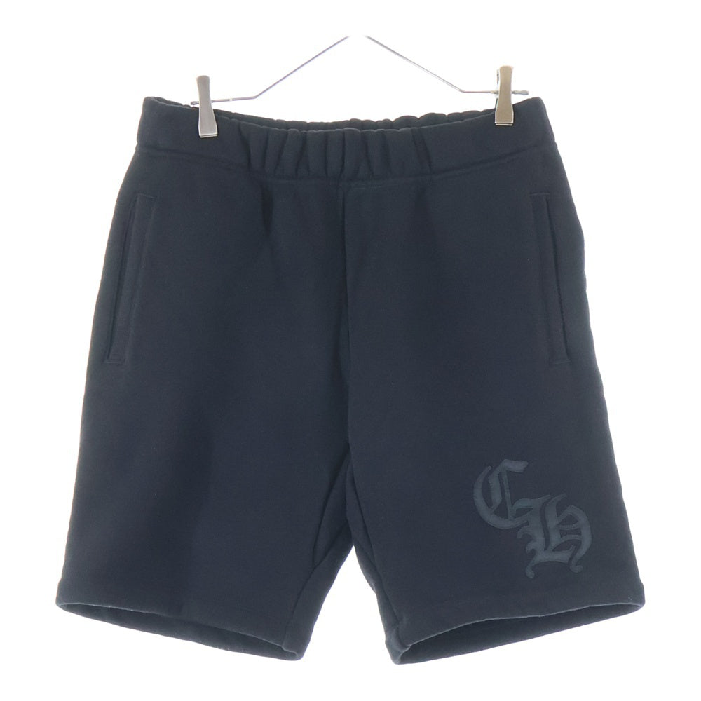 CHROME HEARTS(クロムハーツ) 7-11 SHORTS CHロゴ刺繍 ハーフパンツ ショーツ ブラック