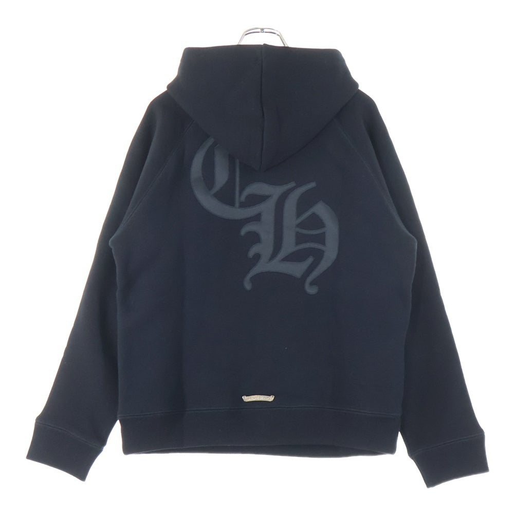CHROME HEARTS(クロムハーツ) 7-11 HOODIE バックCHロゴクロス刺繍 プルオーバーパーカー フーディー ブラック