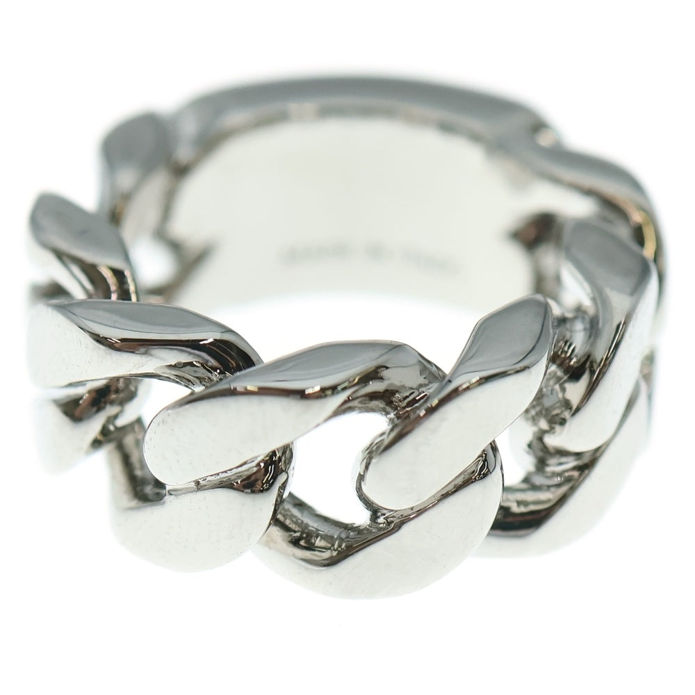 MM6 Maison Margiela(エムエムシックスメゾンマルジェラ) Minimal Logo 3mm Ring ミニマルロゴ リング シルバー
