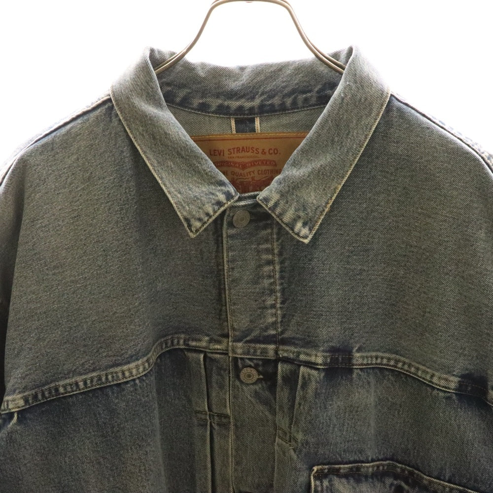 Levi's(リーバイス) ×BEAMS 24SS SUPER WIDE TRUCKER デニムジャケット インディゴブルーPC9-A2265-0000